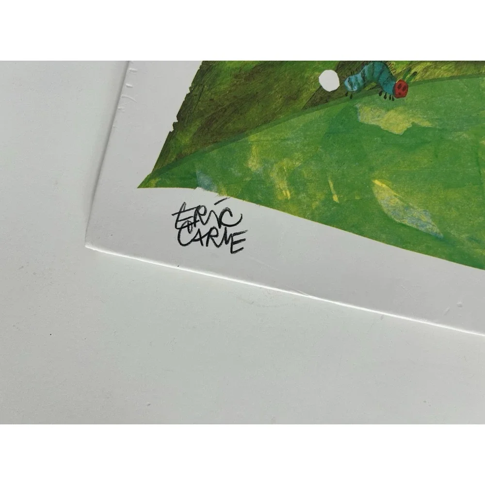 THE VERY HUNGRY‎ CATERPILLAR by Eric Carle (SIGNED 40th Anniversay Edition)